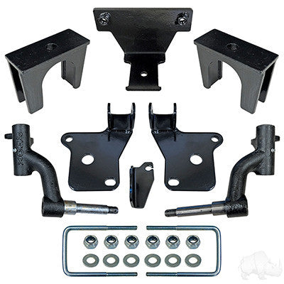 RHOX 3" Drop Spindle Lift Kit for E-Z-Go RXV Gas