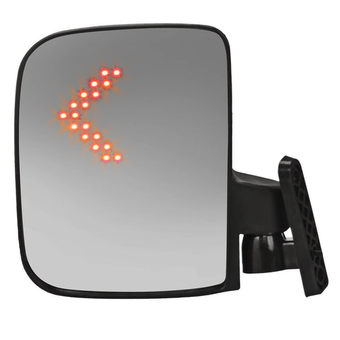 Side Mirrors w/LED for Golf Cart by Route 66 Golf Cart Accessories