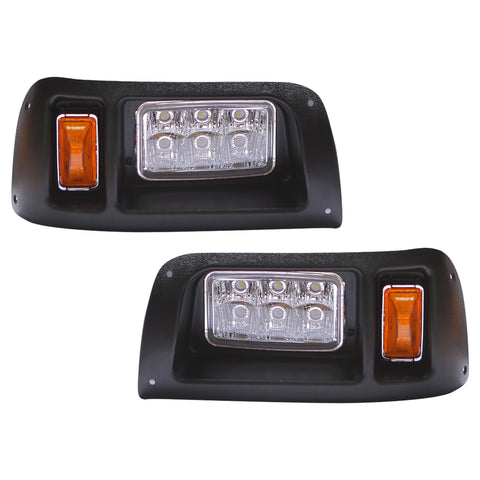Route 66 LED Headlights for Club Car DS (1993-Up)